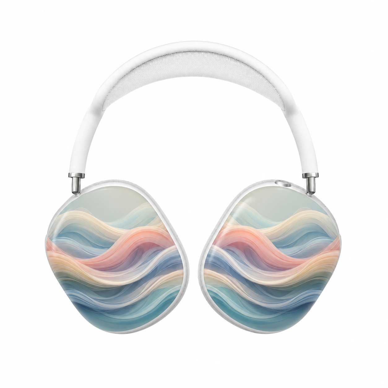Soft Horizon Wave AirPods Max Case – Protective Snap-on Cover
