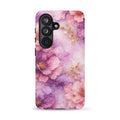 Pink Watercolor Floral Tough Case for Samsung Galaxy S26