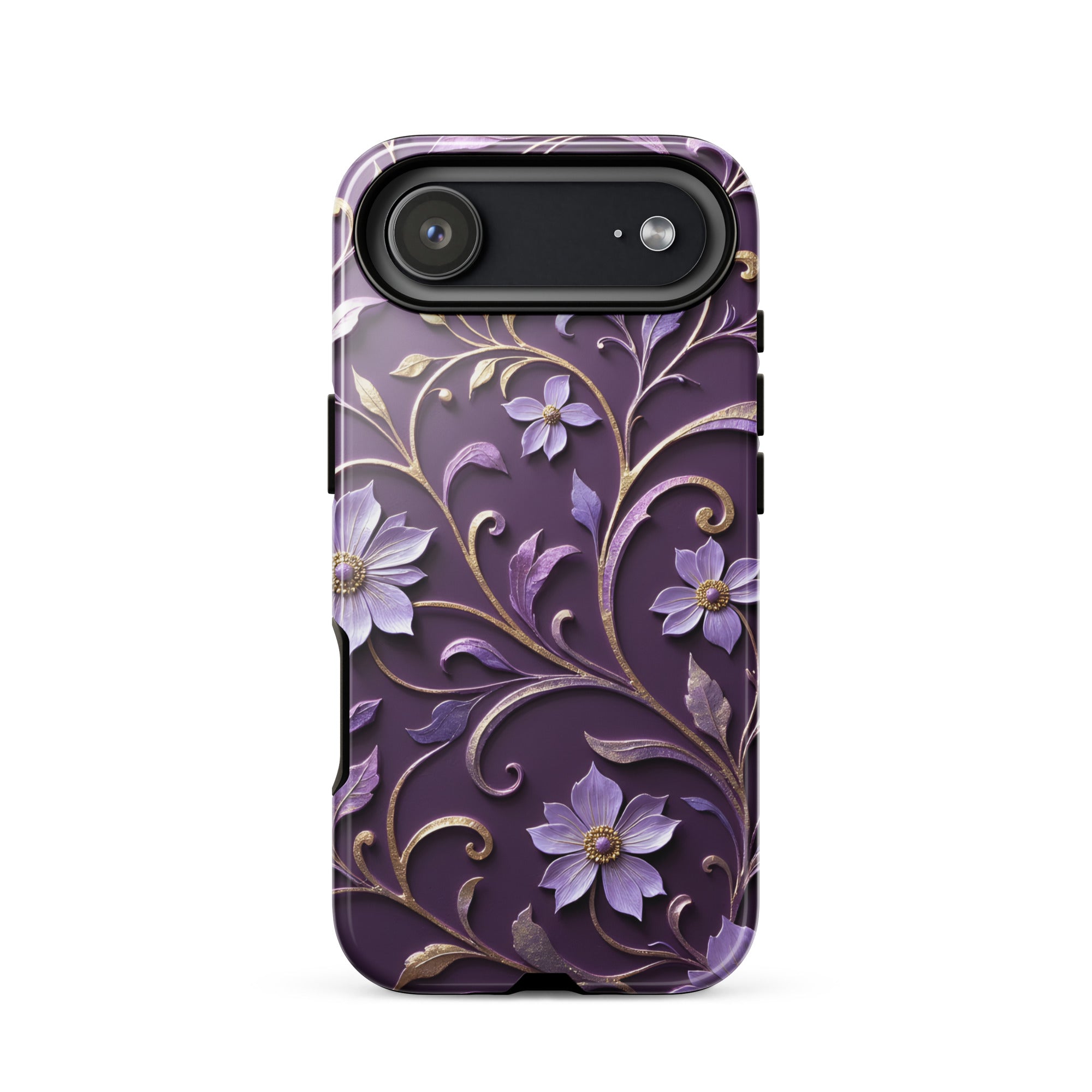 Royal Violet Filigree Tough Case for iPhone 17 Air