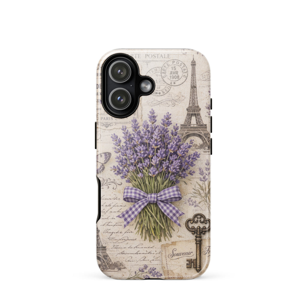 Vintage Paris Lavender Tough Case for iPhone 17