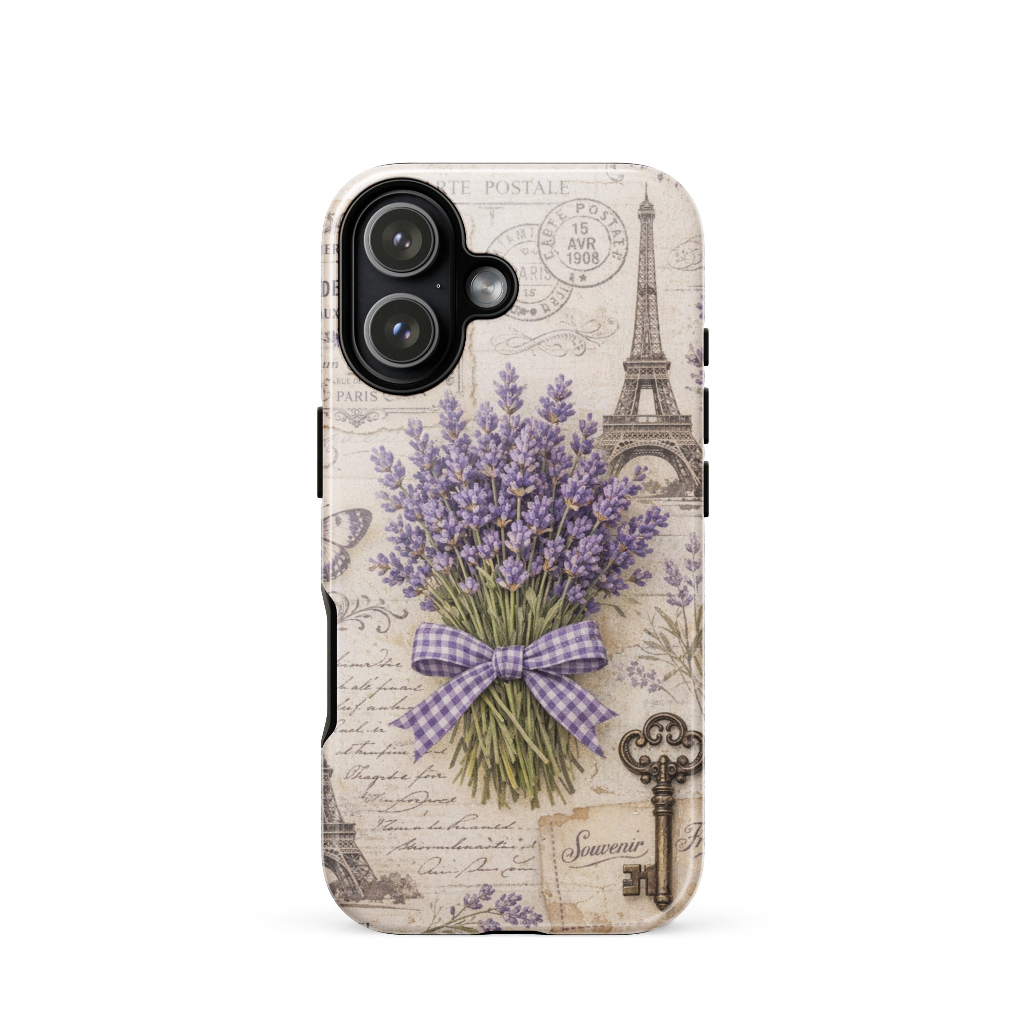Vintage Paris Lavender Tough Case for iPhone 17