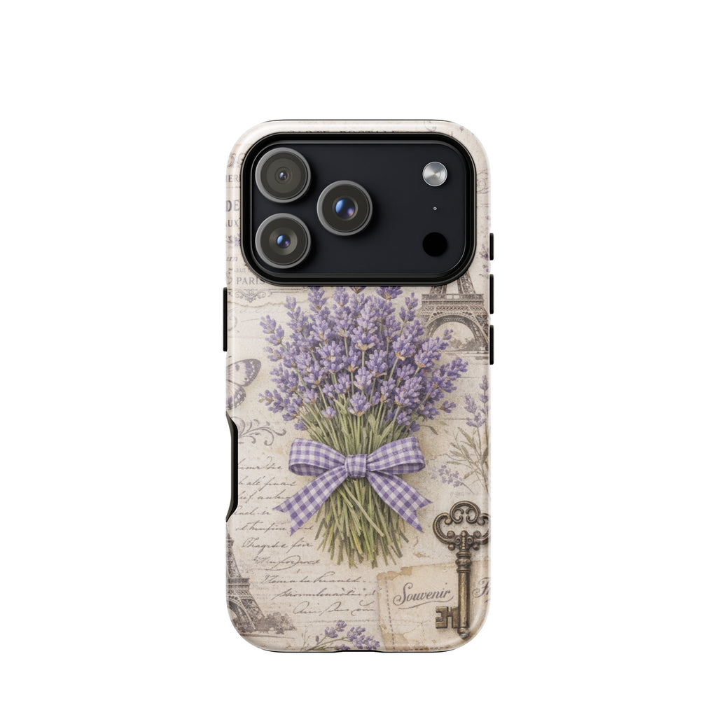 Vintage Paris Lavender Tough Case for iPhone 17 Pro