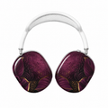 Royal Plum Filigree AirPods Max Case – Protective Snap-on Cover