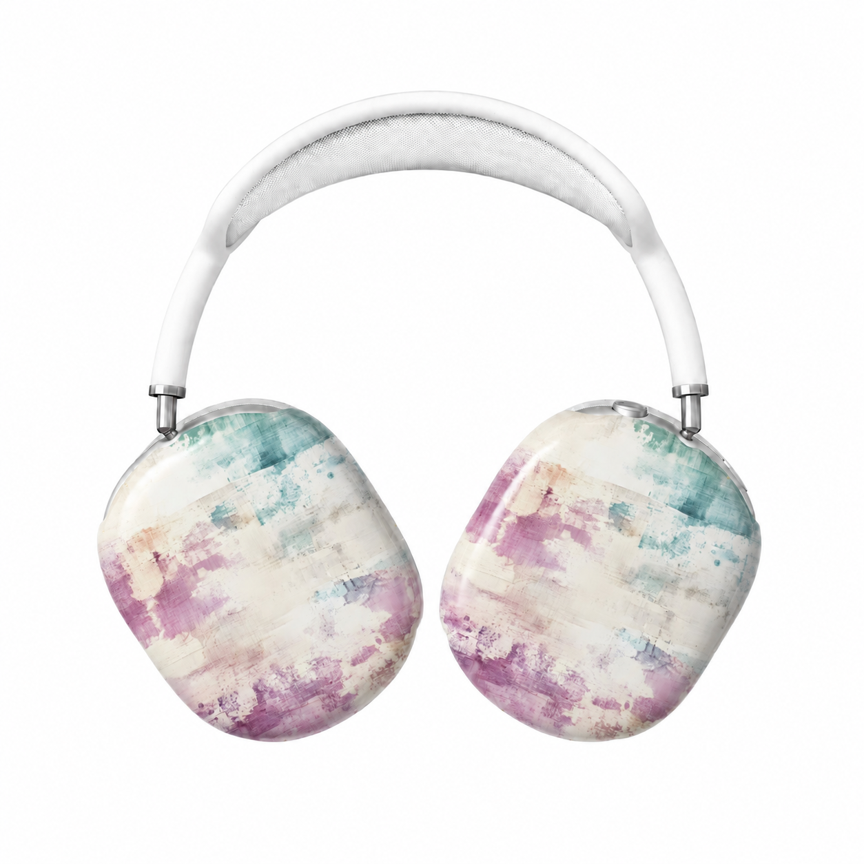 Soft Watercolor Blend AirPods Max Case – Protective Snap-on Cover