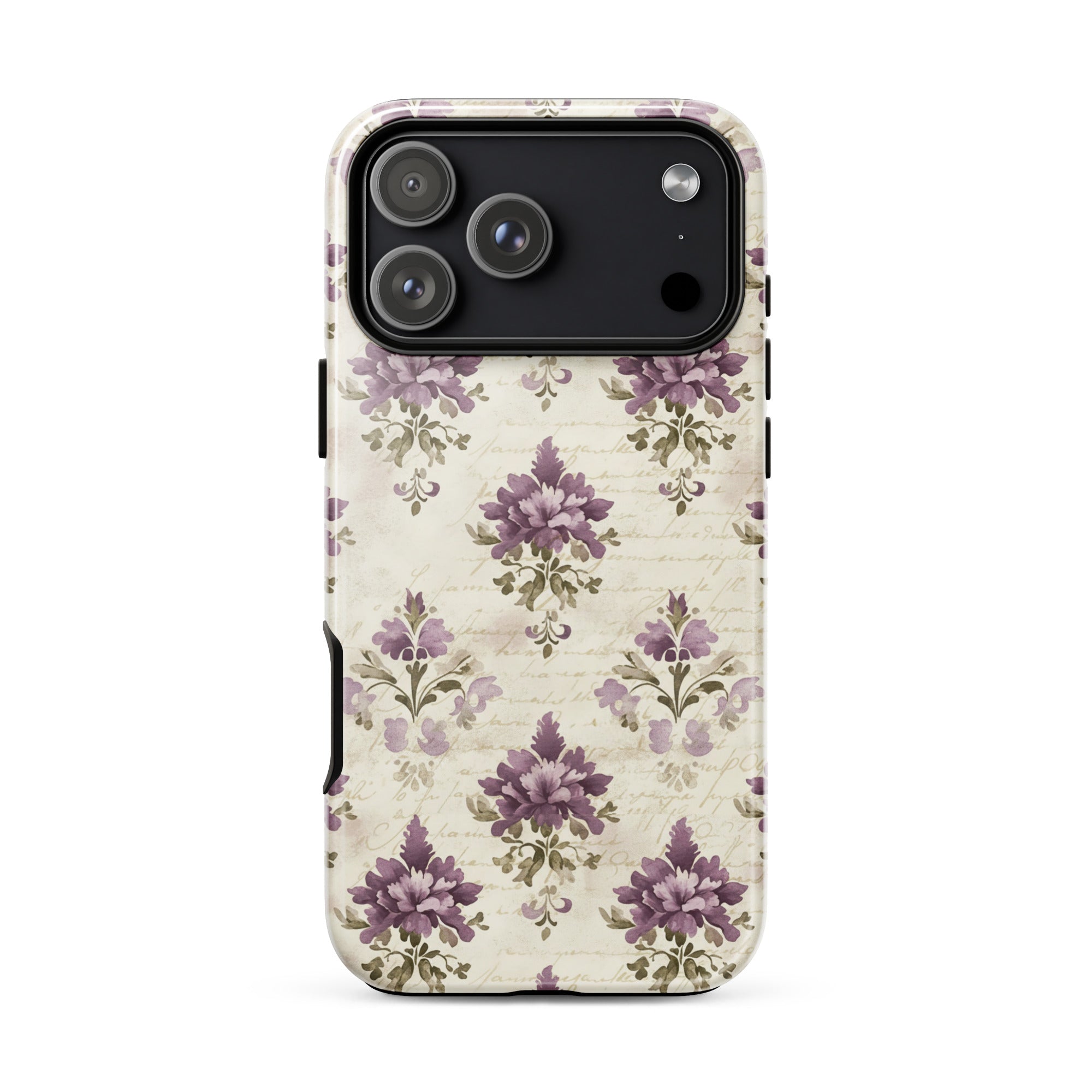 Vintage Floral Damask Tough Case for iPhone 17 Pro Max