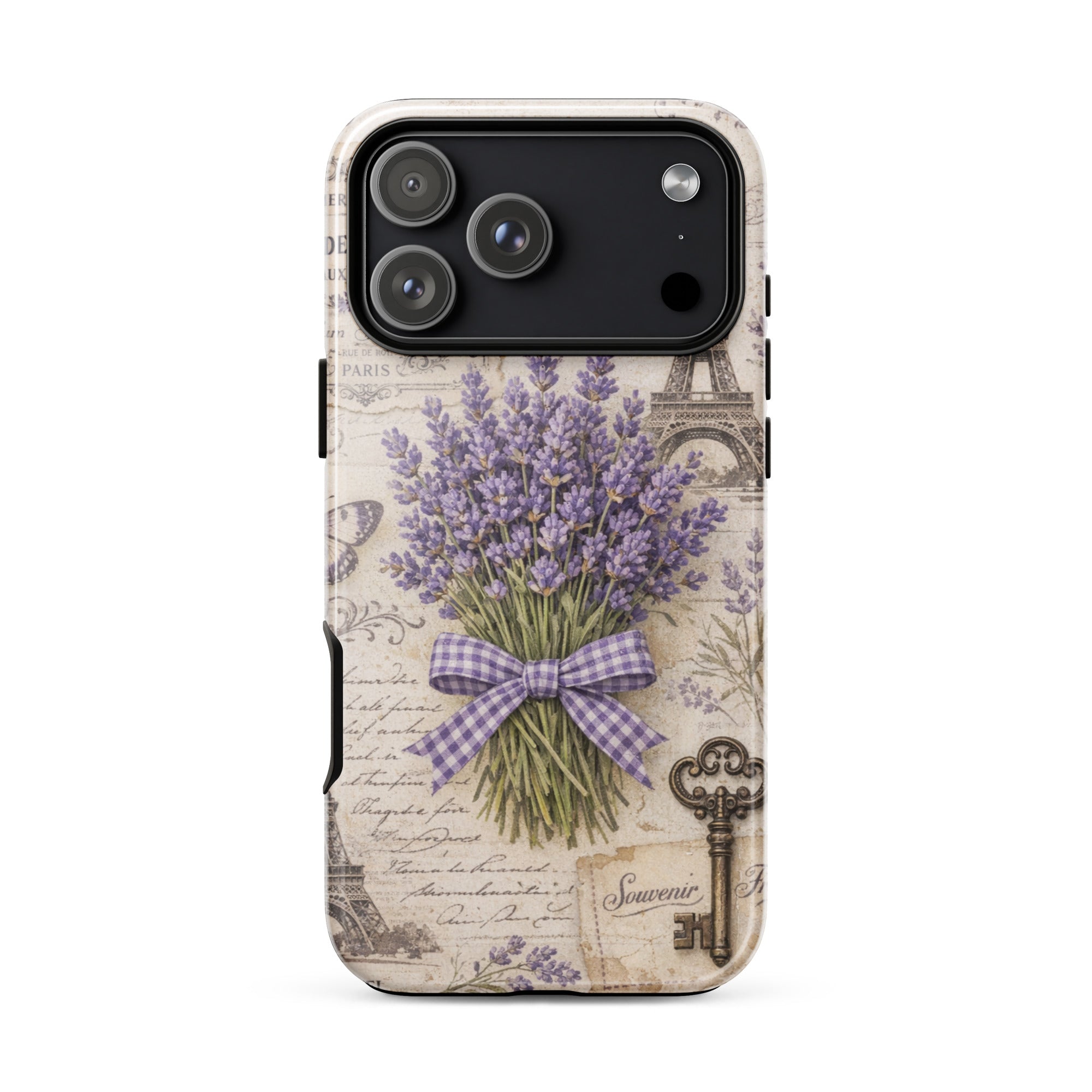 Vintage Paris Lavender Tough Case for iPhone 17 Pro Max