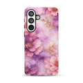 Pink Watercolor Floral Tough Case for Samsung Galaxy S26 Plus