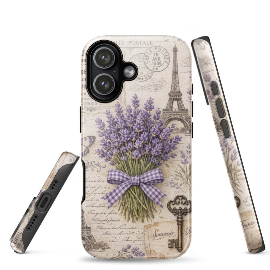 Vintage Paris Lavender Tough Case for iPhone 17