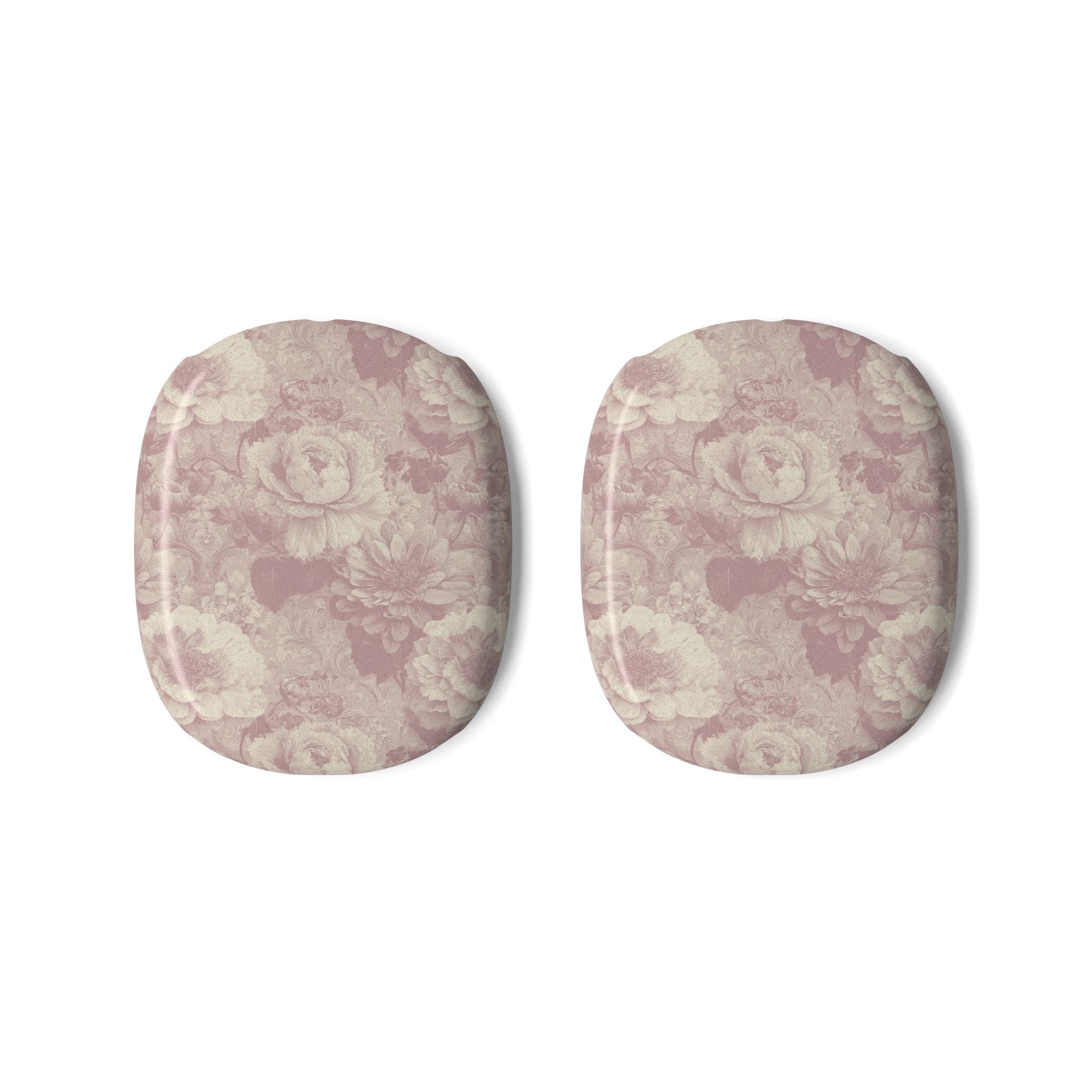 Vintage Blush Floral AirPods Max Case – Protective Snap-on Cover