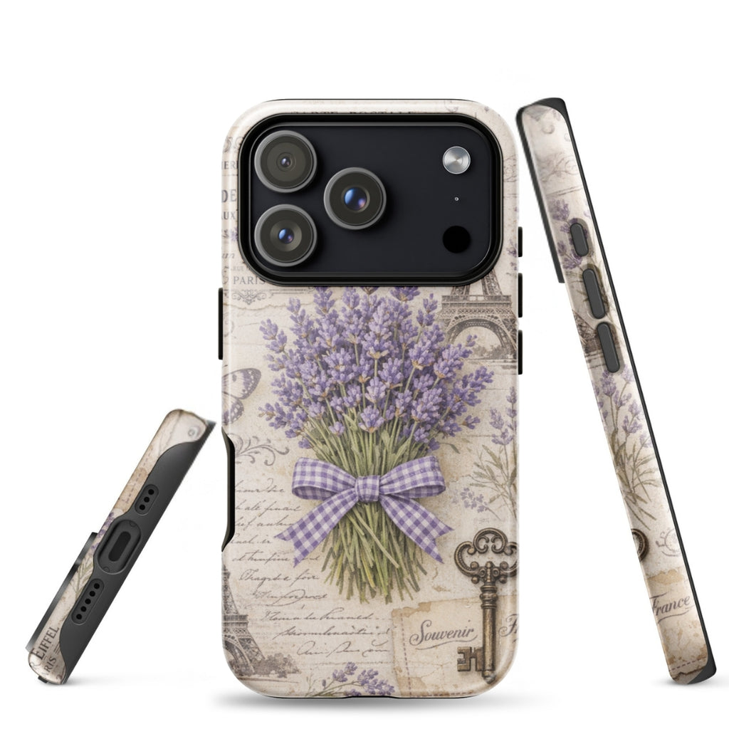 Vintage Paris Lavender Tough Case for iPhone 17 Pro