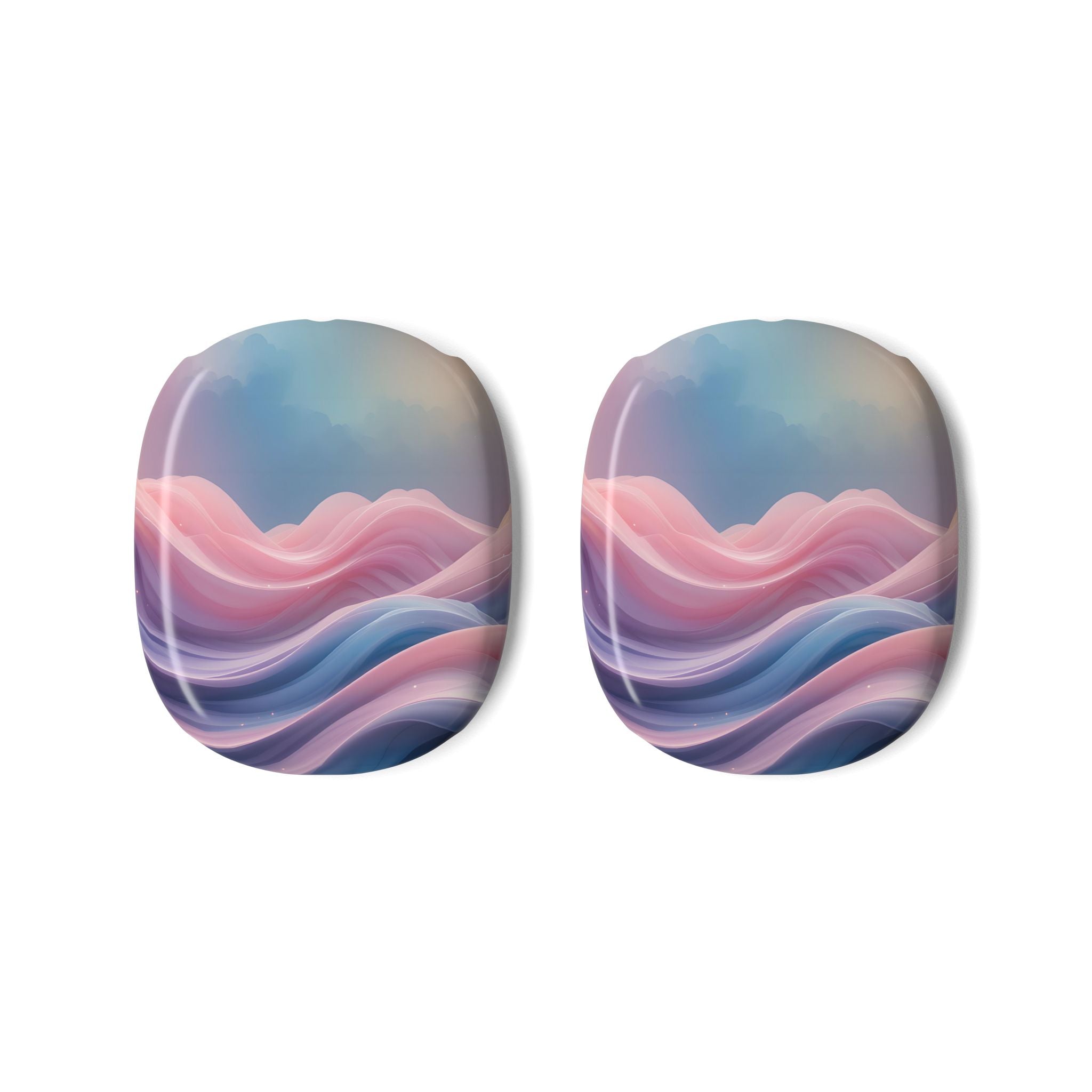 Pastel Dream Wave AirPods Max Case – Protective Snap-on Cover