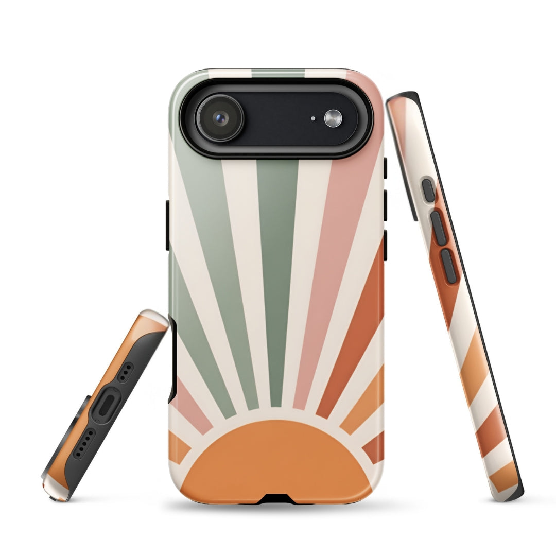 Retro Sunrise Tough Case for iPhone 17 Air