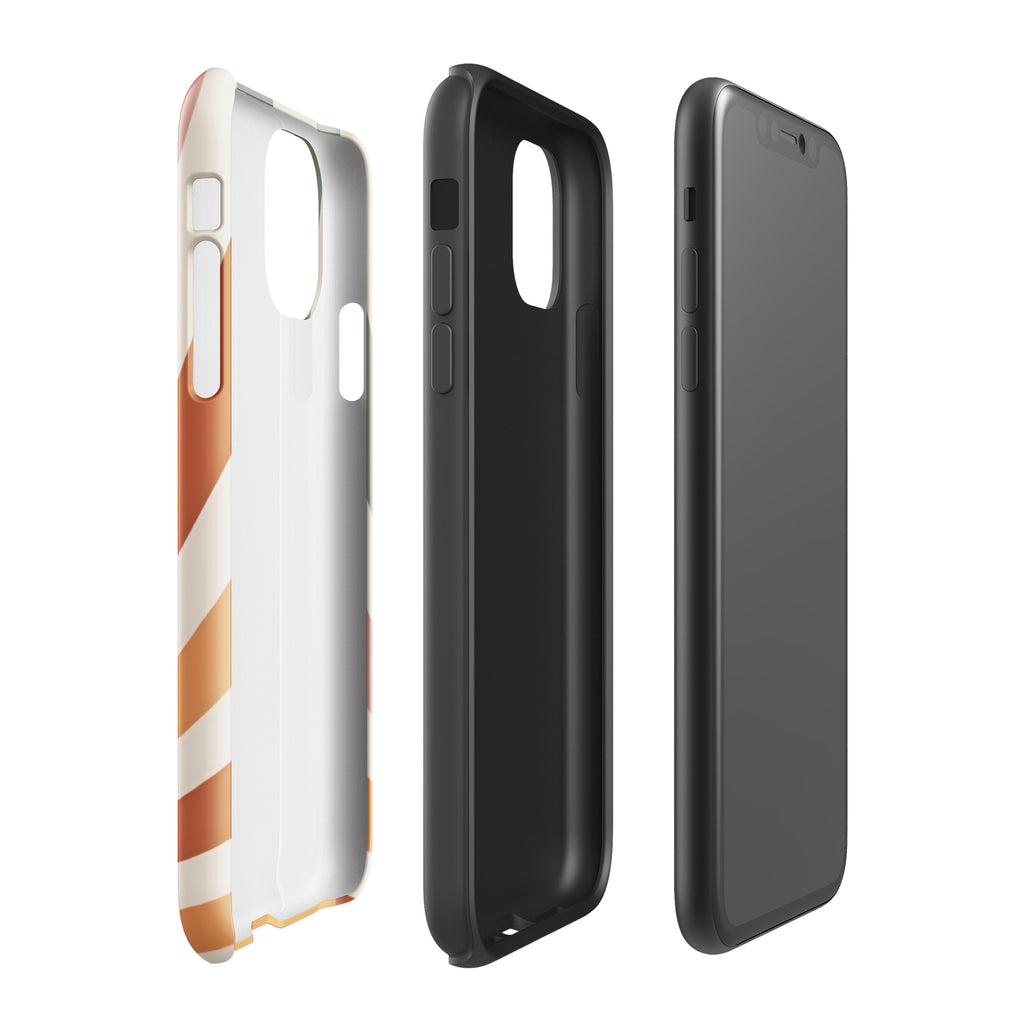 Retro Sunrise Tough Case for iPhone 11