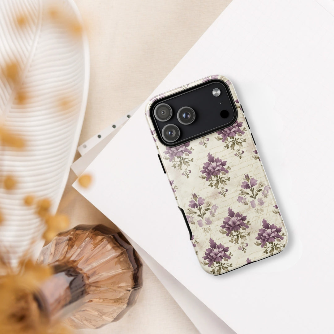 Vintage Floral Damask Tough Case for iPhone 17 Pro Max