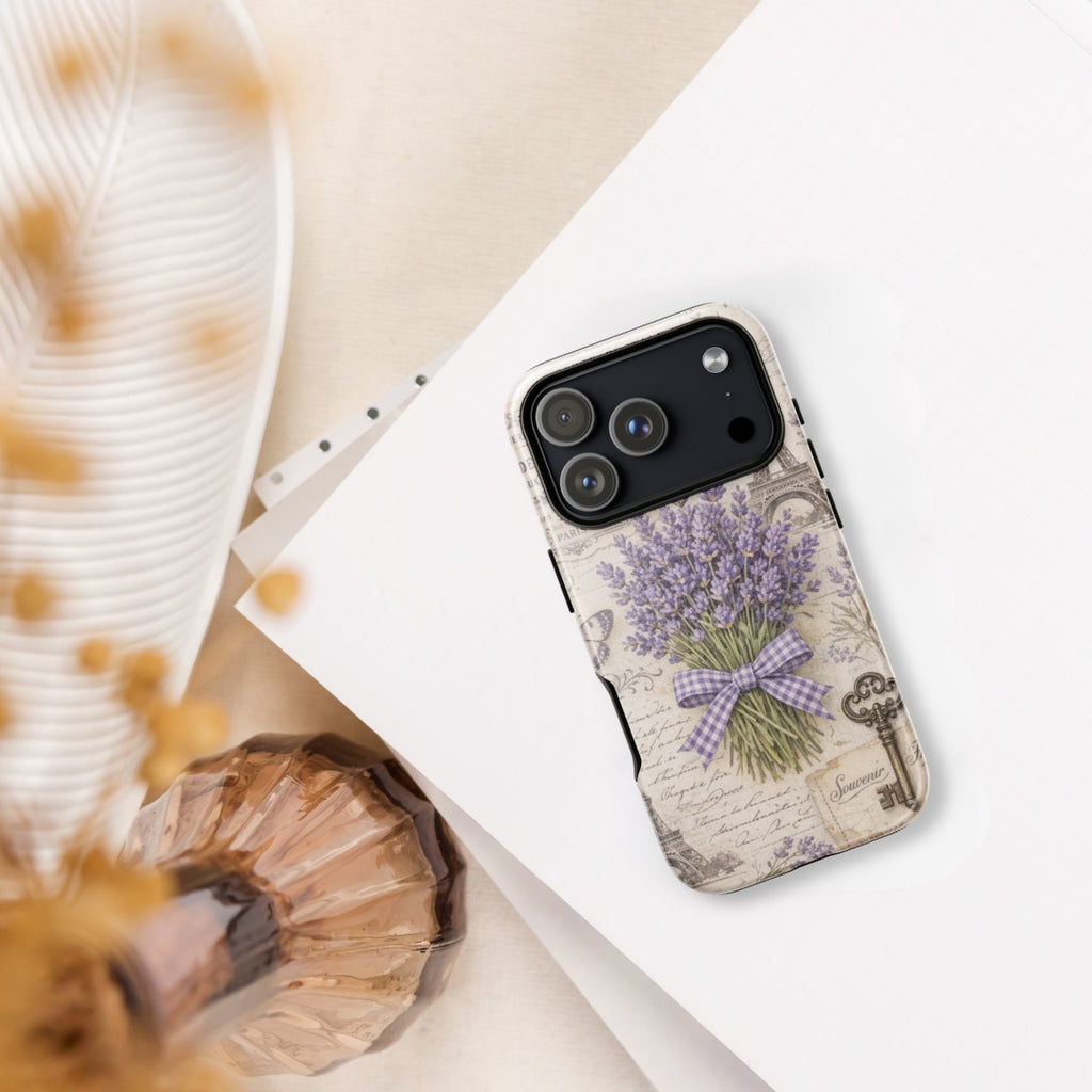 Vintage Paris Lavender Tough Case for iPhone 17 Pro