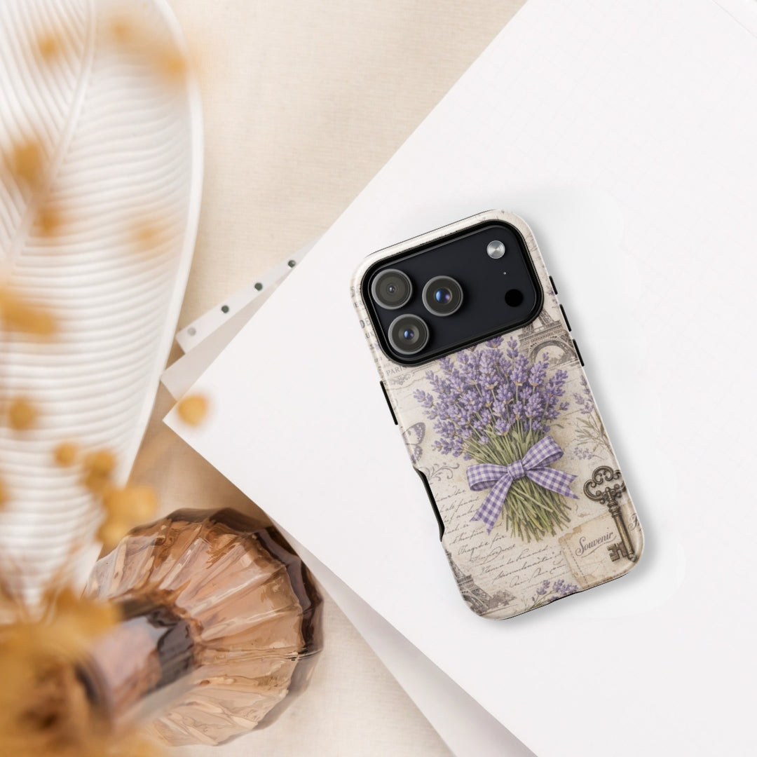 Vintage Paris Lavender Tough Case for iPhone 17 Pro