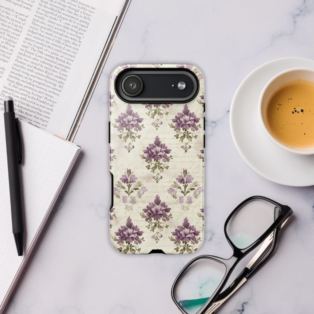 Vintage Floral Damask Tough Case for iPhone 17 Air