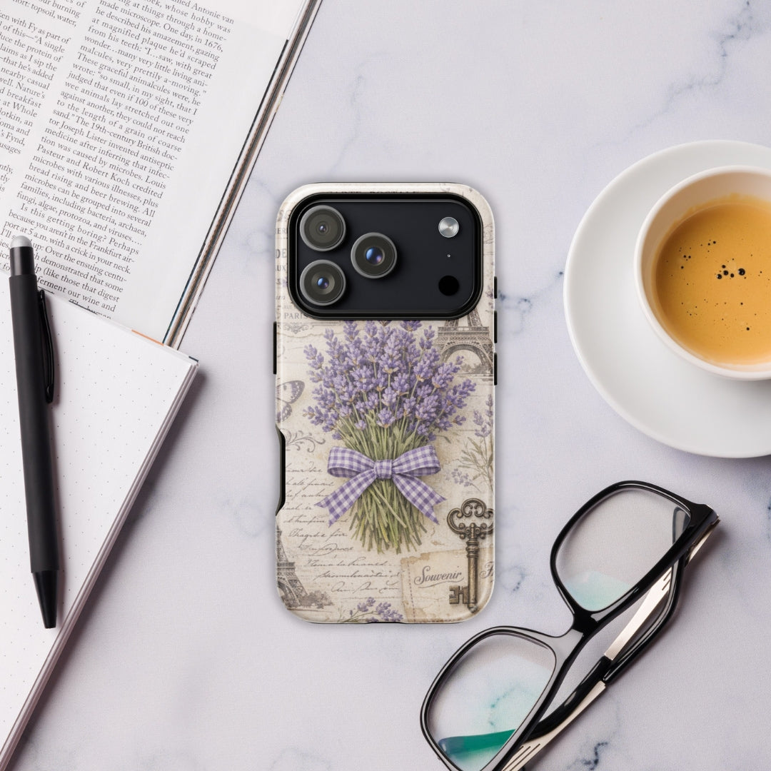 Vintage Paris Lavender Tough Case for iPhone 17 Pro