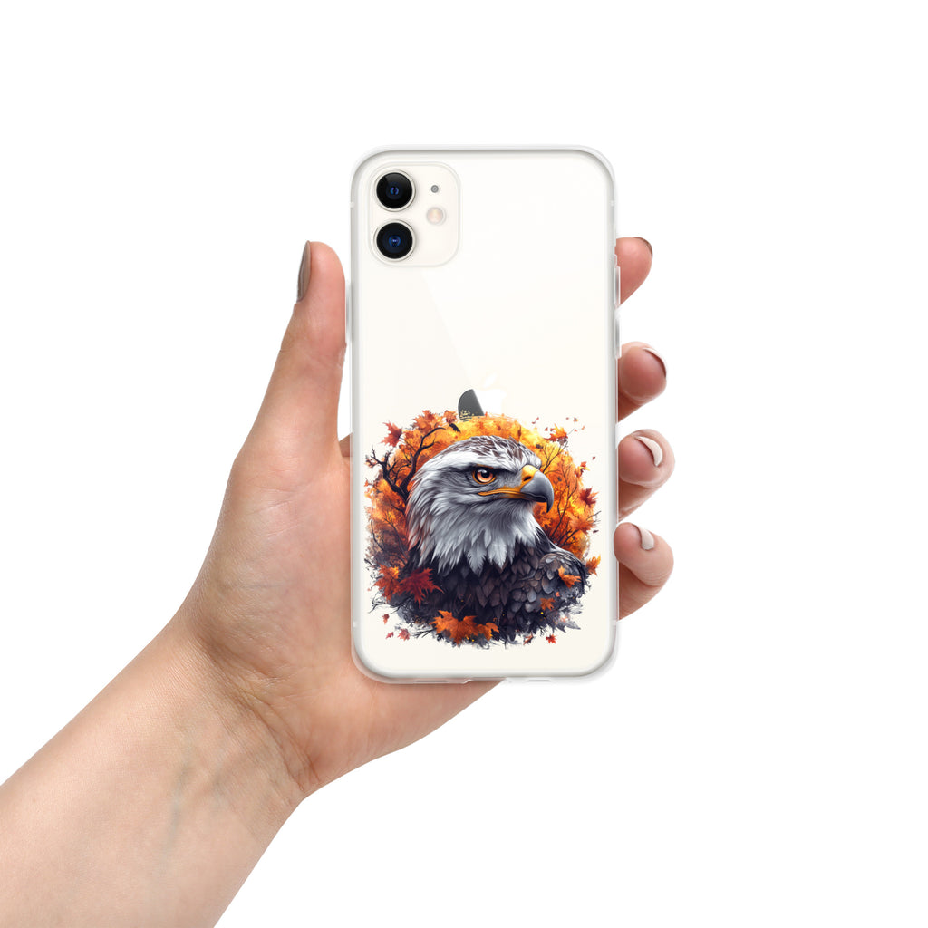 Autumn Eagle Spirit Clear Case for iPhone 11