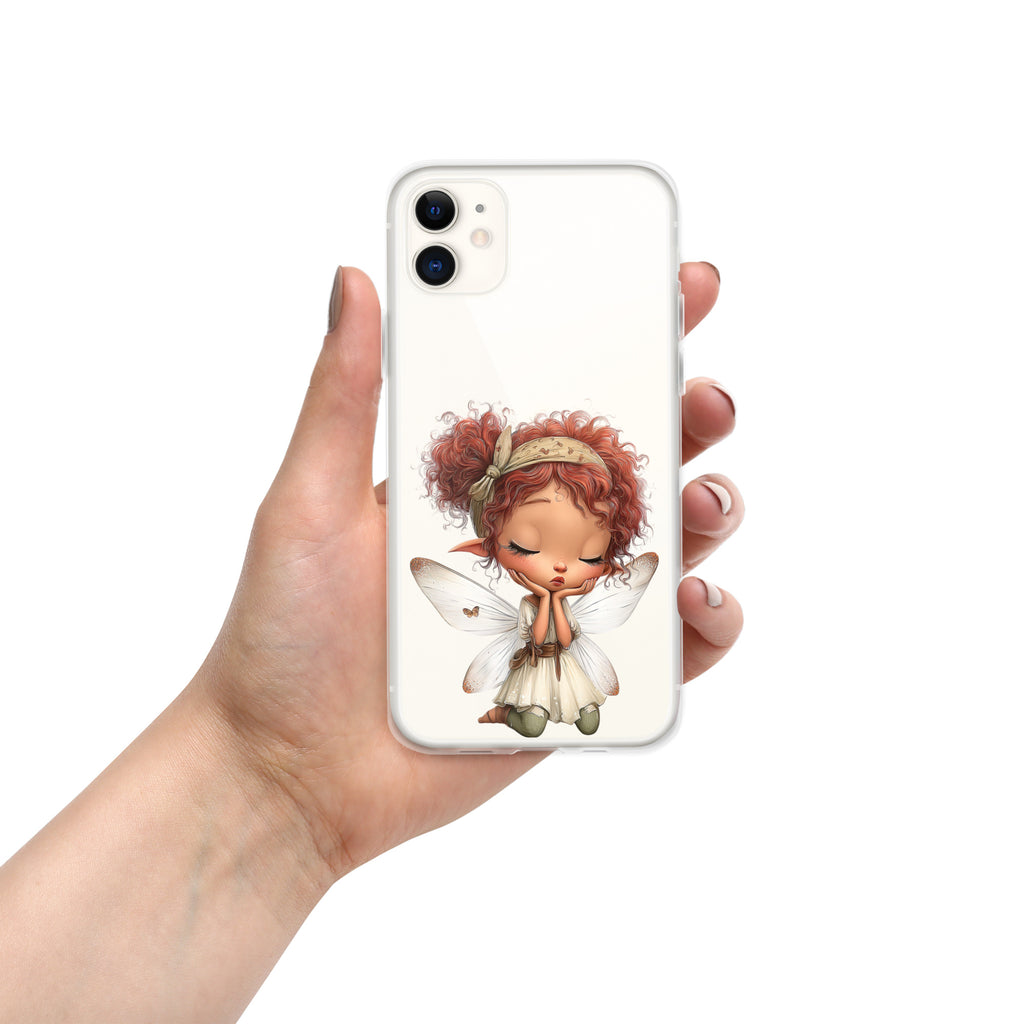 Rusty Fairy Clear Case for iPhone 11 - Cute Fantasy Fairy Protective Phone Cover