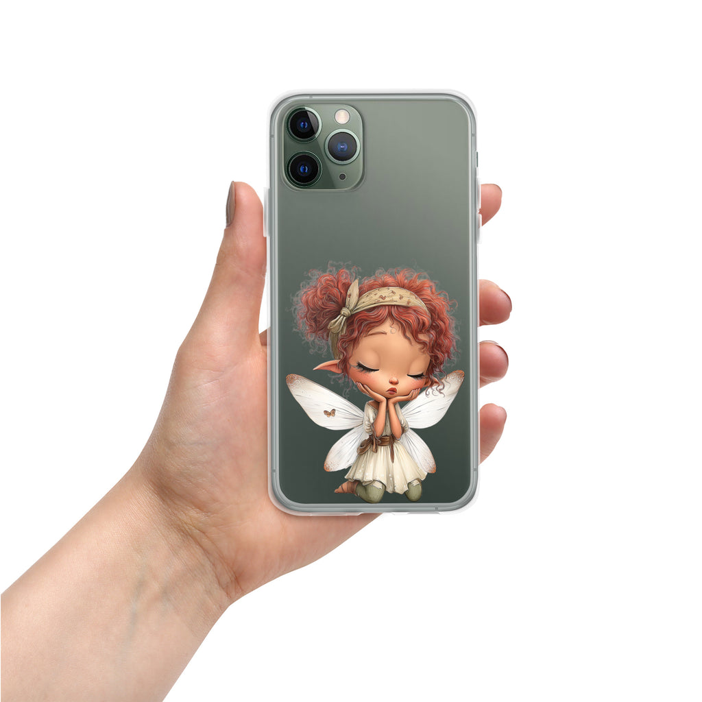 Rusty Fairy Clear Case for iPhone 11 Pro - Cute Fantasy Fairy Protective Phone Cover
