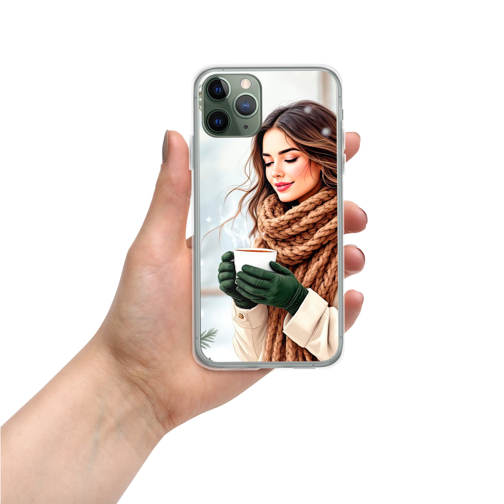 Cozy Winter Moments Clear Case for iPhone 11 Pro