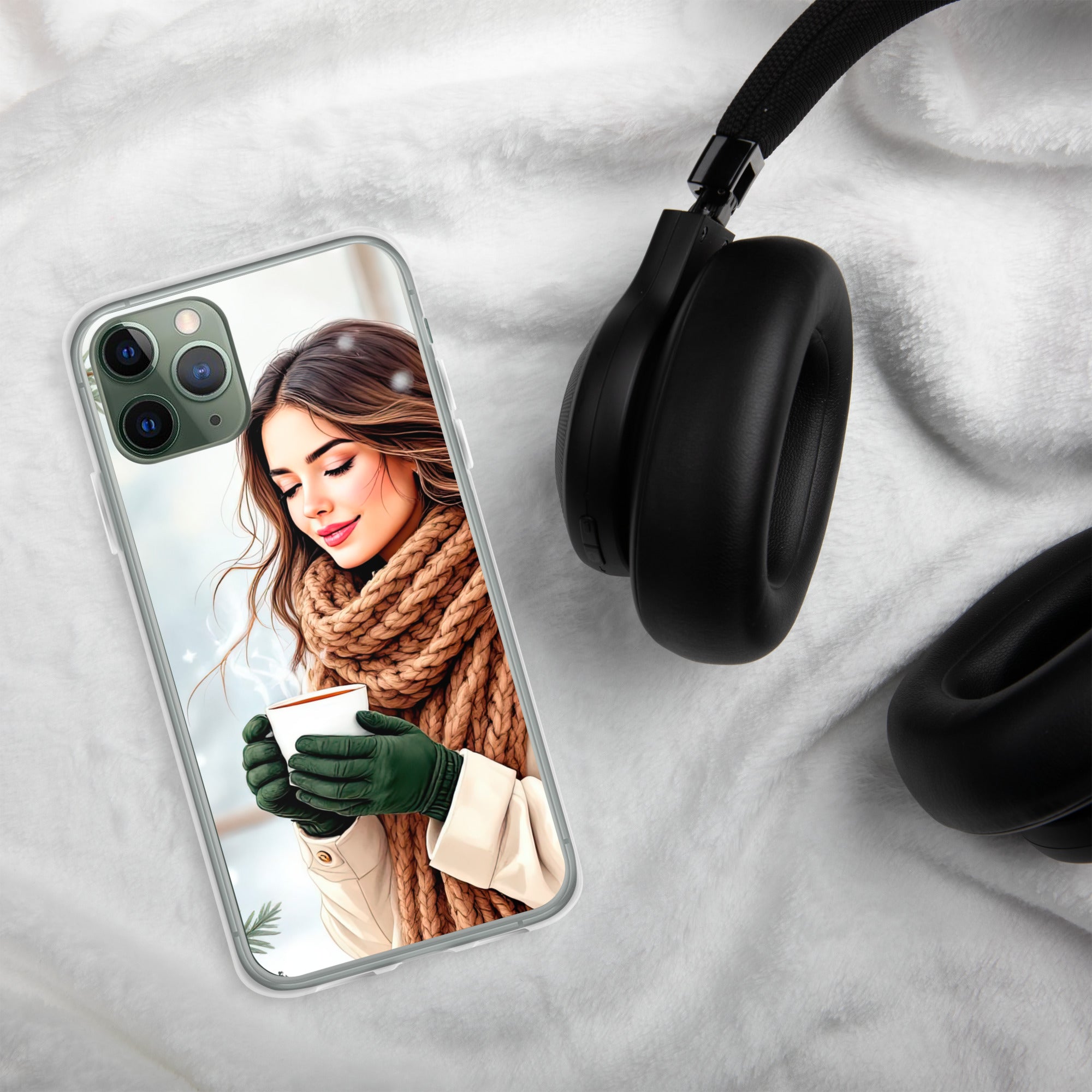 Cozy Winter Moments Clear Case for iPhone 11 Pro