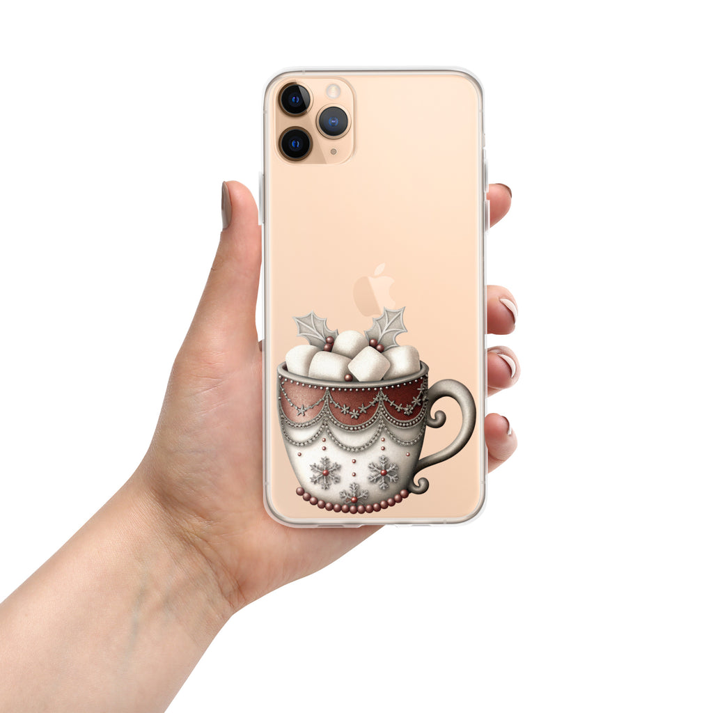 Holiday Cocoa Mug Clear Case for iPhone 11 Pro Max