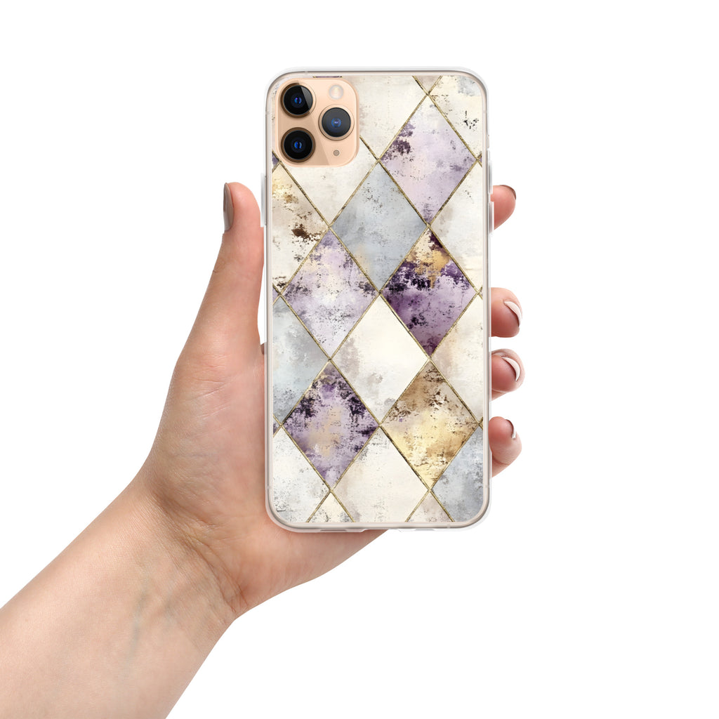 Golden Harlequin Damask Clear Case for iPhone 11 Pro Max
