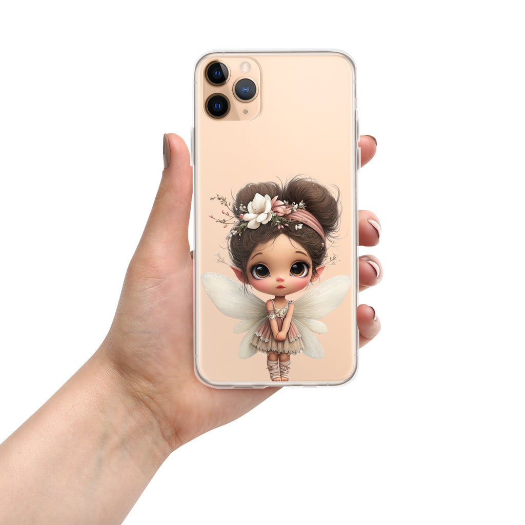 Fairy Blossom Clear Case for iPhone 11 Pro Max - Cute Fantasy Fairy Protective Phone Cover