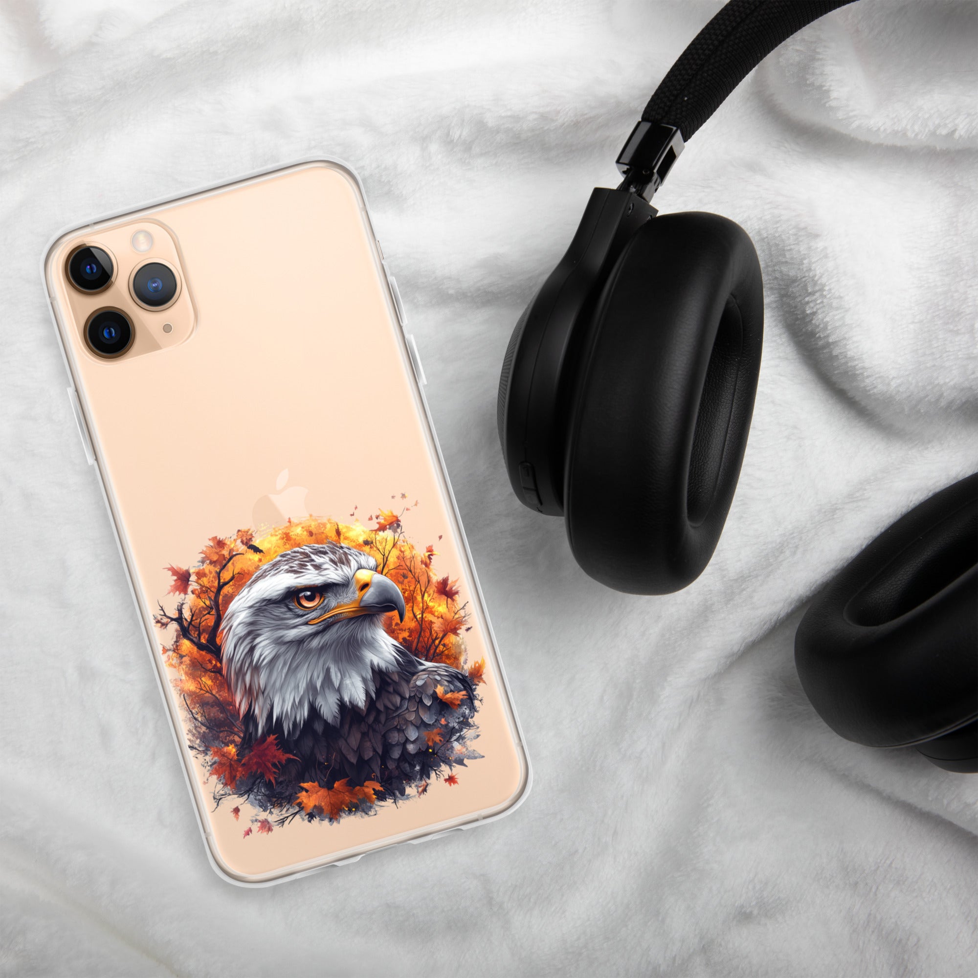 Autumn Eagle Spirit Clear Case for iPhone 11 Pro Max
