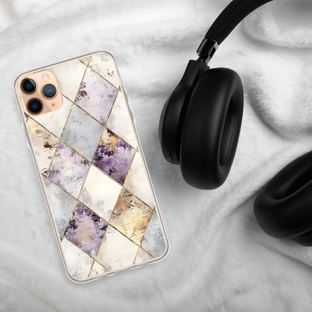 Golden Harlequin Damask Clear Case for iPhone 11 Pro Max