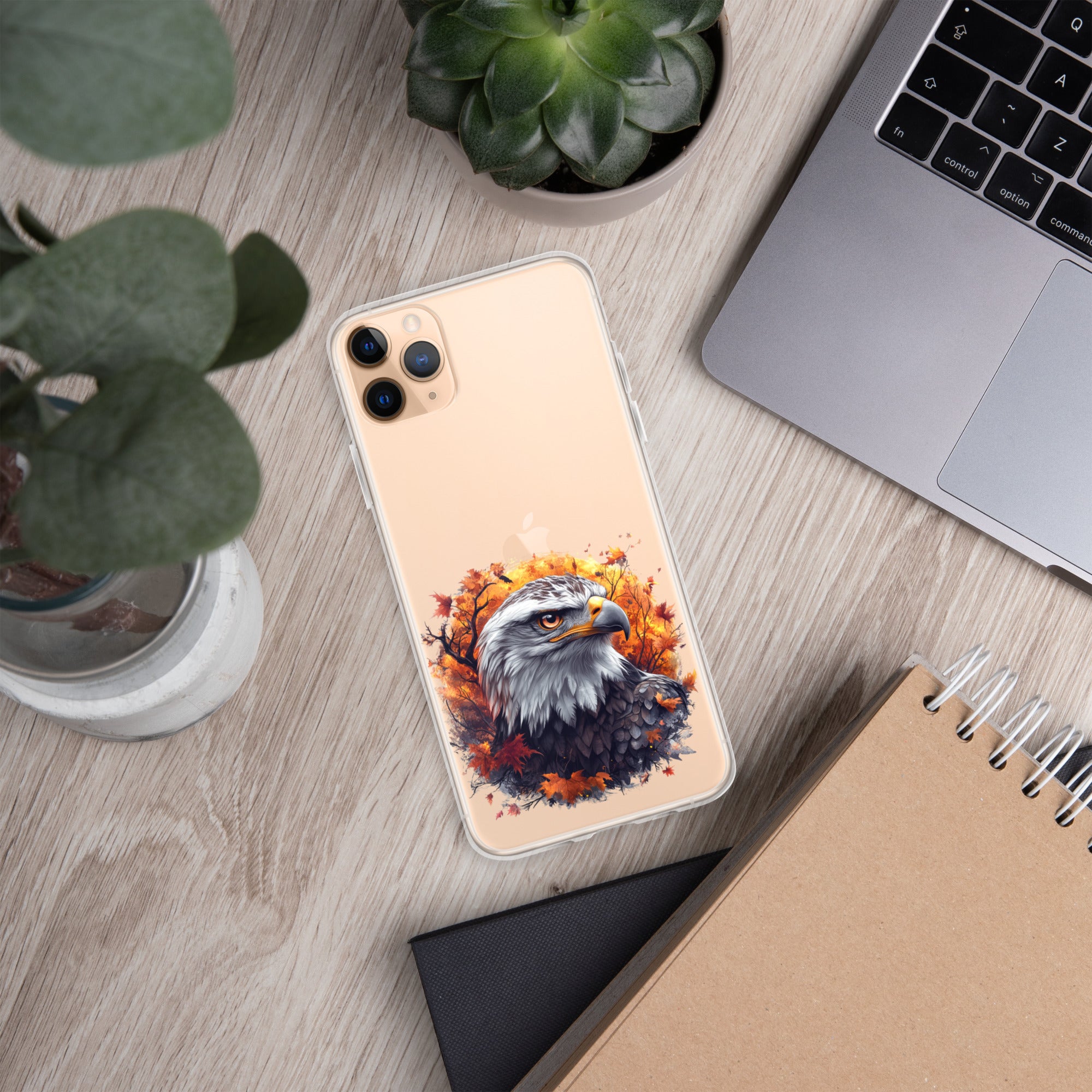 Autumn Eagle Spirit Clear Case for iPhone 11 Pro Max