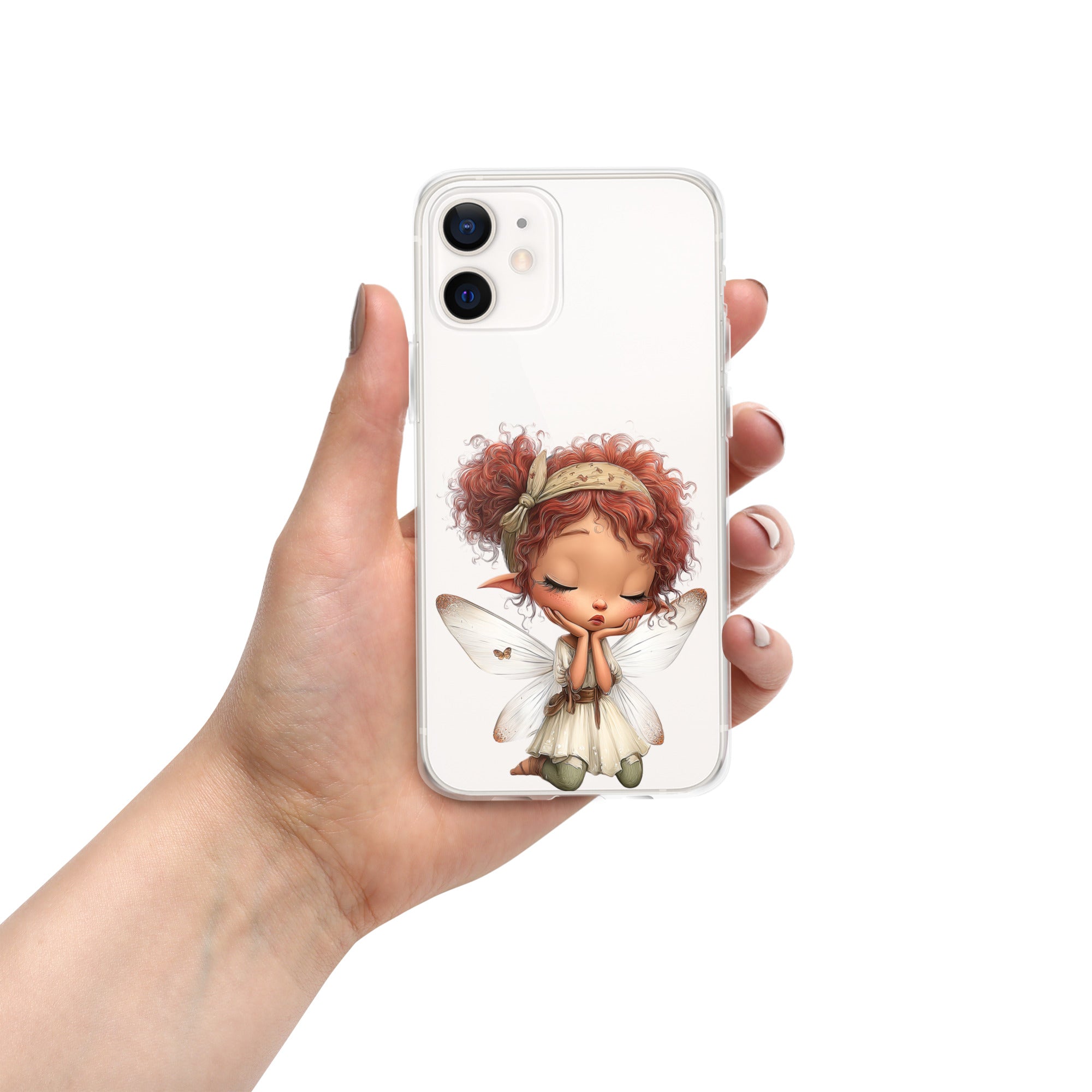 Rusty Fairy Clear Case for iPhone 12