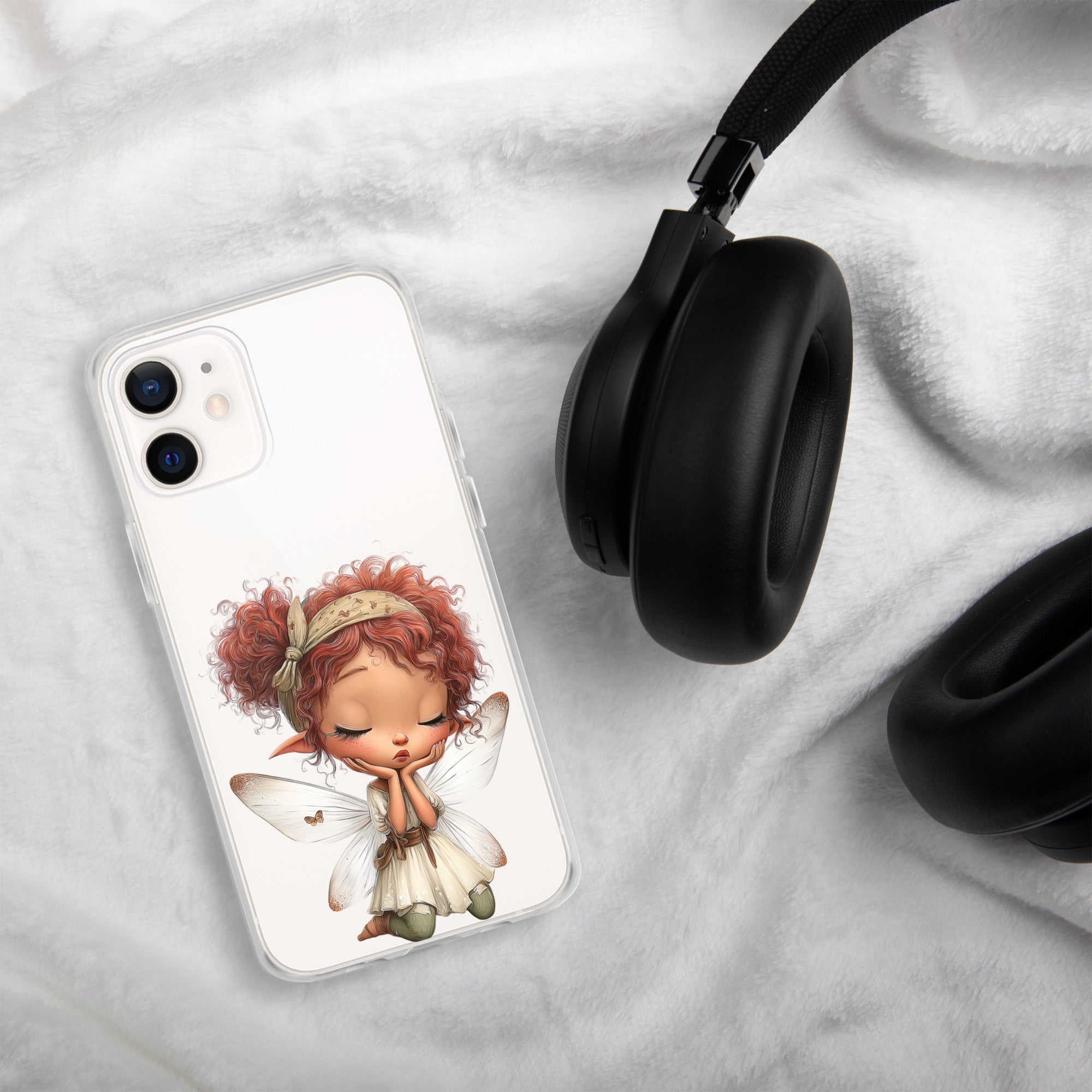 Rusty Fairy Clear Case for iPhone 12