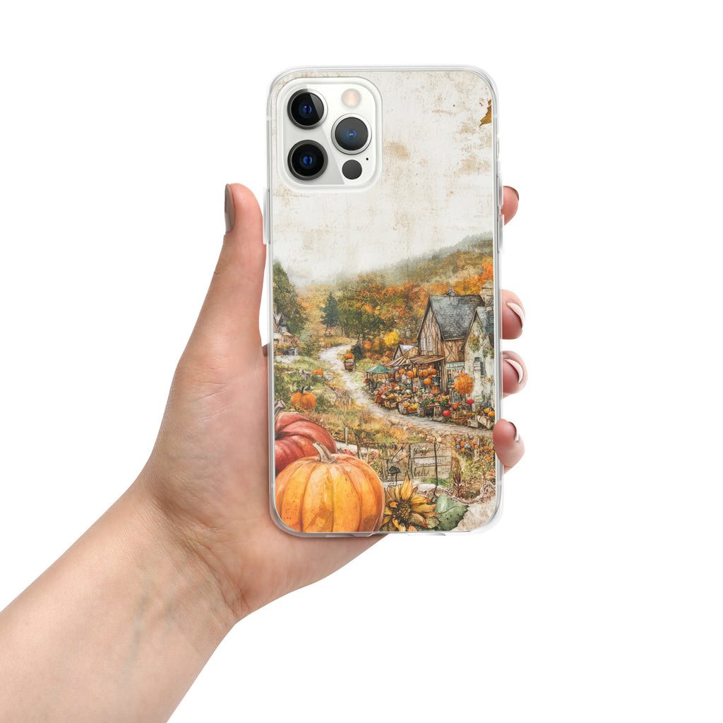 Autumn Village Clear Case for iPhone 12 Pro Max