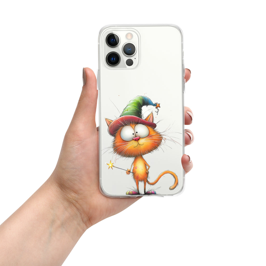 Wizard Cat Clear Case for iPhone 12 Pro Max