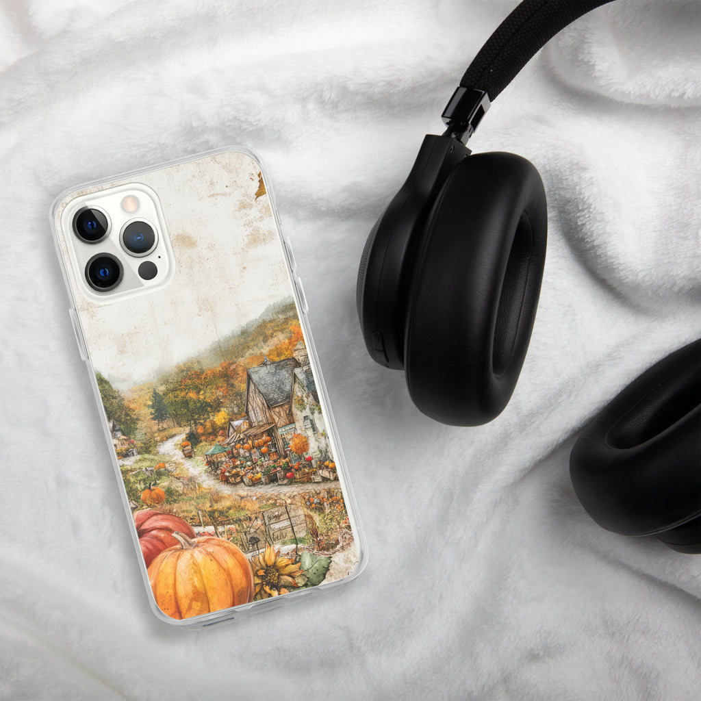 Autumn Village Clear Case for iPhone 12 Pro Max