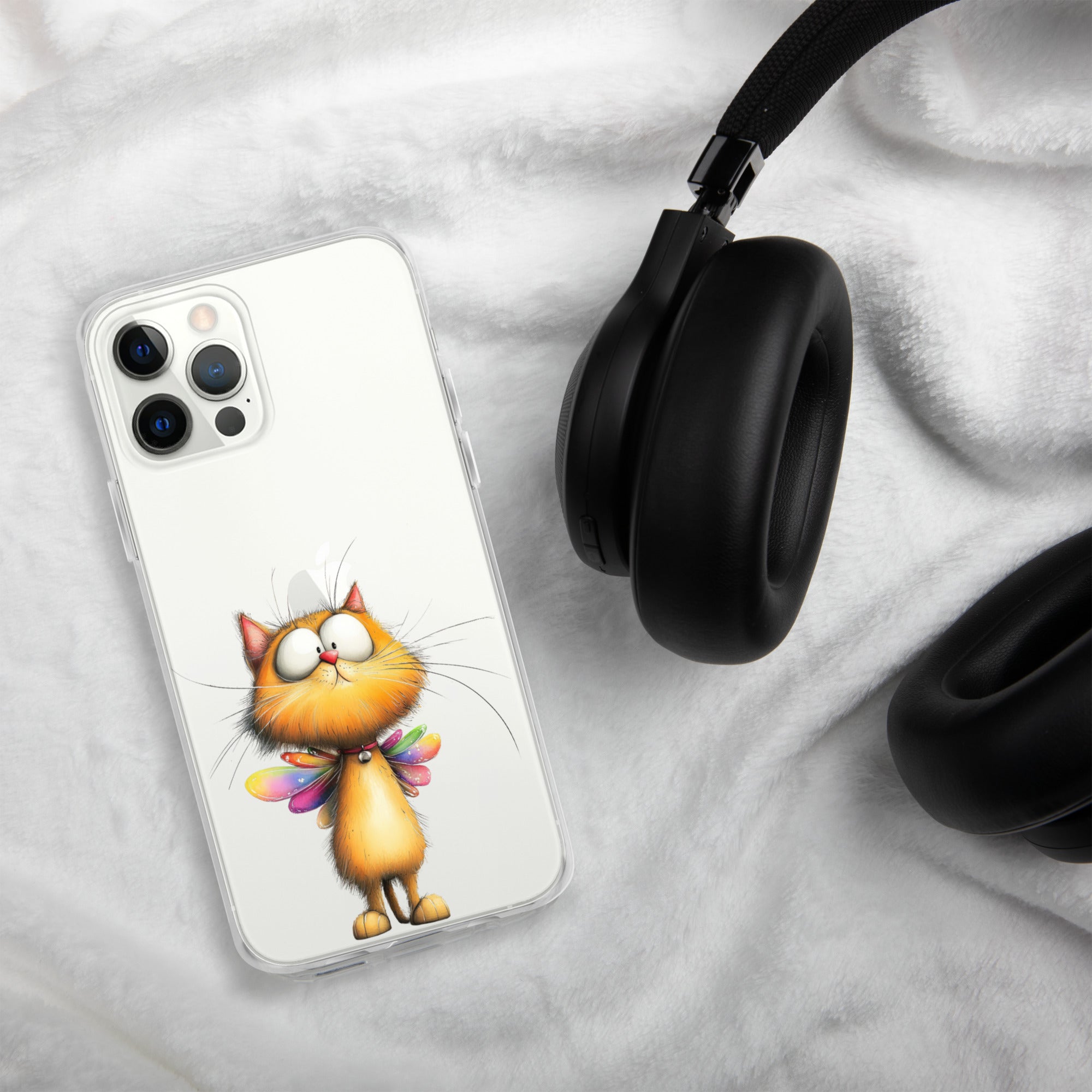 Fairy Cat Clear Case for iPhone 12 Pro Max