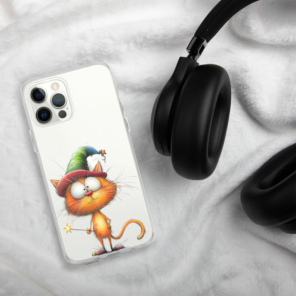 Wizard Cat Clear Case for iPhone 12 Pro Max