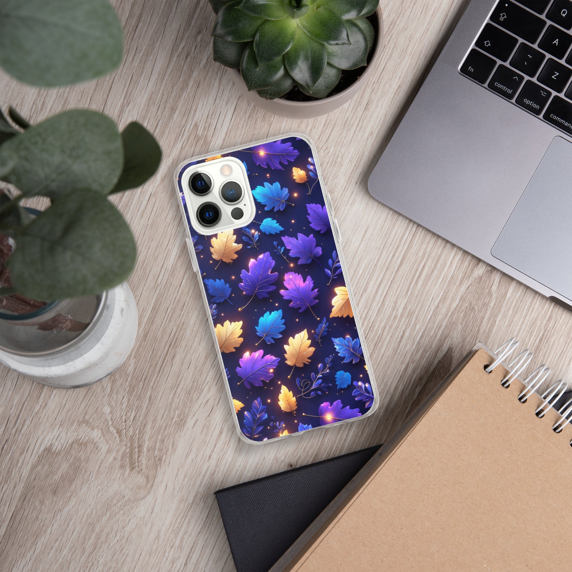 Neon Autumn Glow Clear Case for iPhone 12 Pro Max