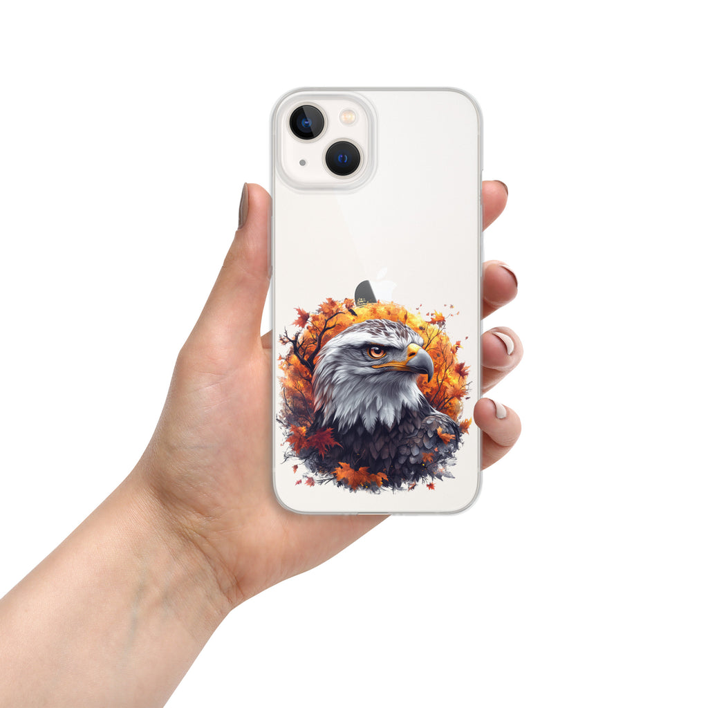 Autumn Eagle Spirit Clear Case for iPhone 13