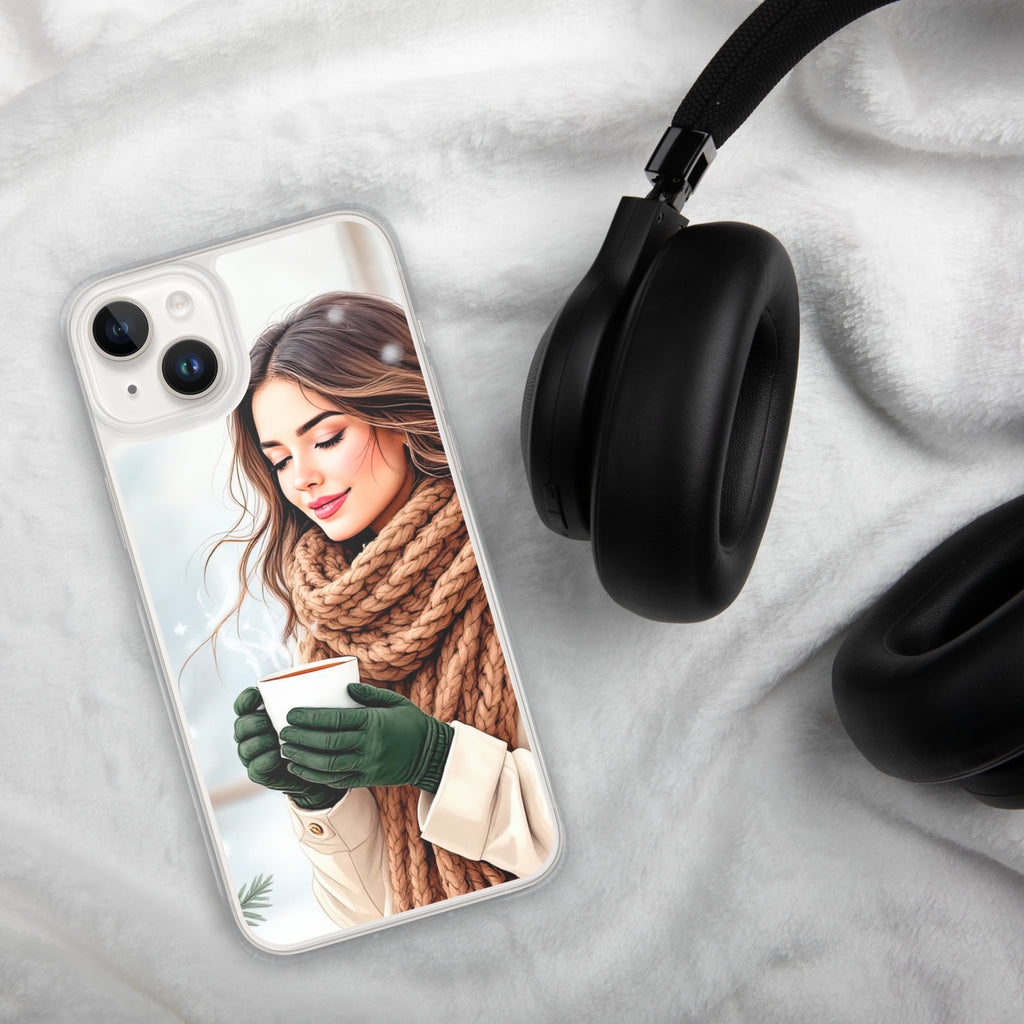 Cozy Winter Moments Clear Case for iPhone 14 Plus