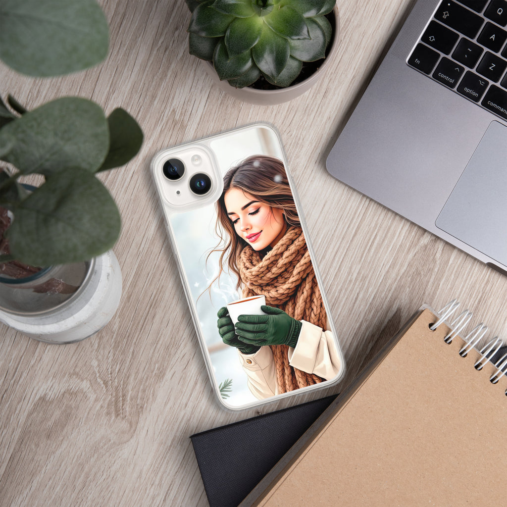 Cozy Winter Moments Clear Case for iPhone 14 Plus
