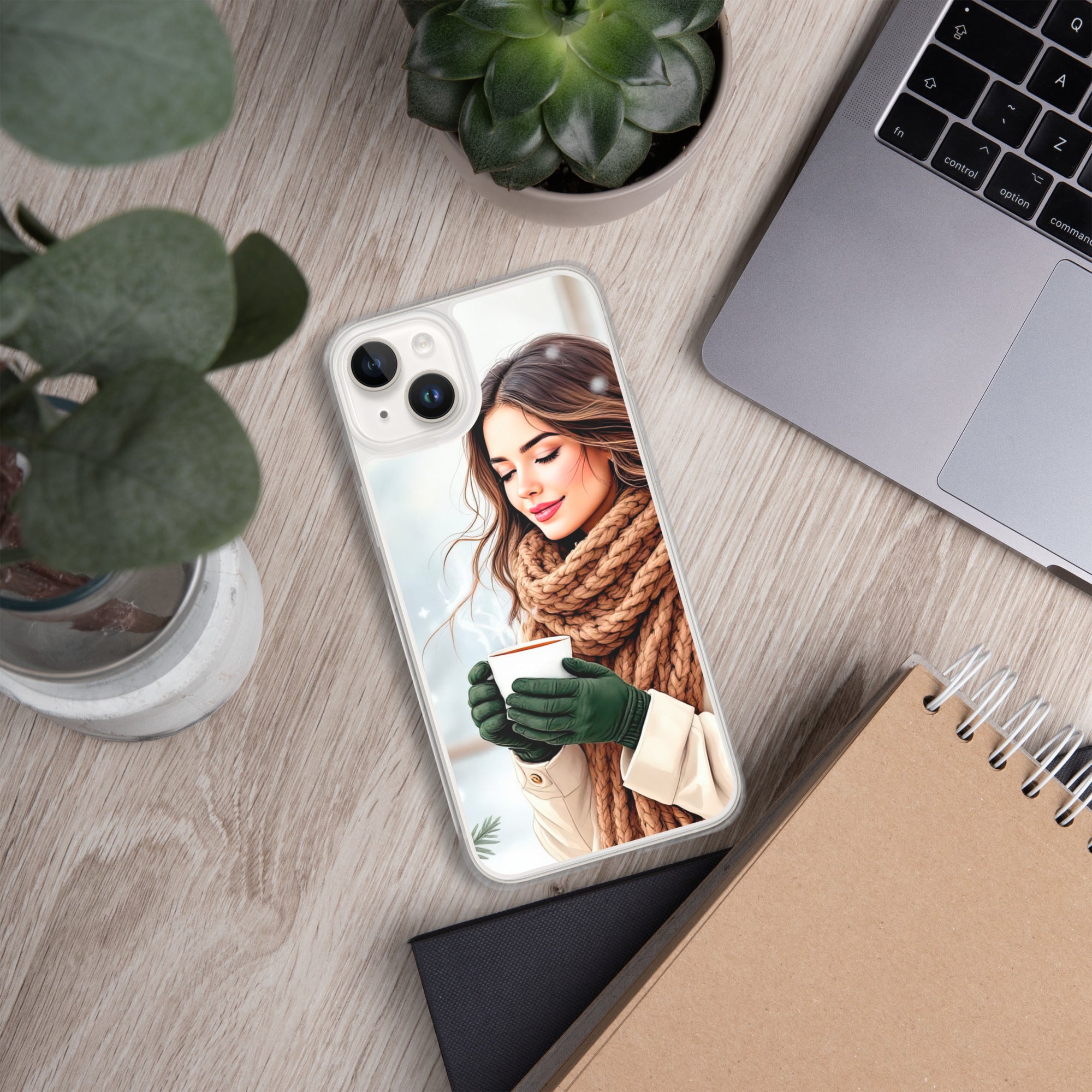 Cozy Winter Moments Clear Case for iPhone 14 Plus