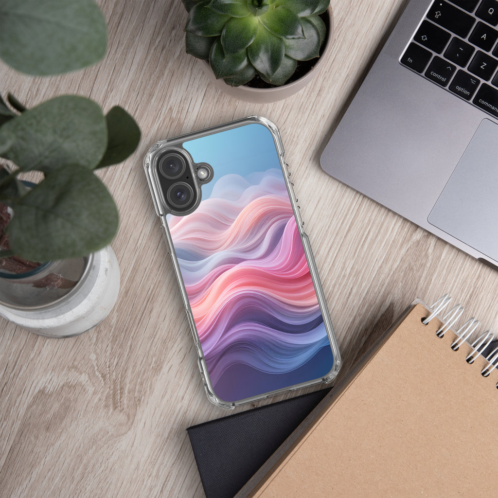 Velvet Currents Dream Clear Case for iPhone 16 Plus