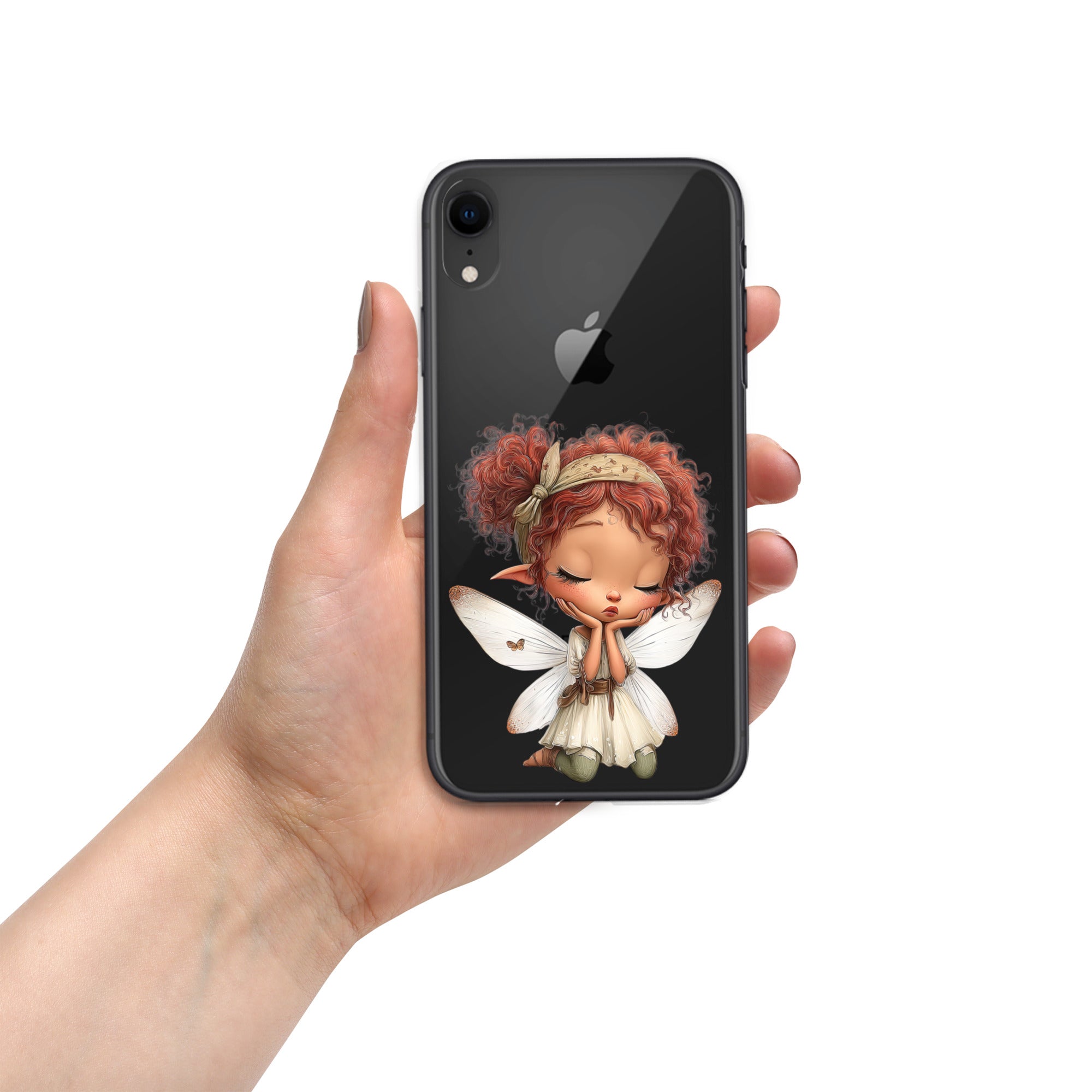 Rusty Fairy Clear Case for iPhone XR