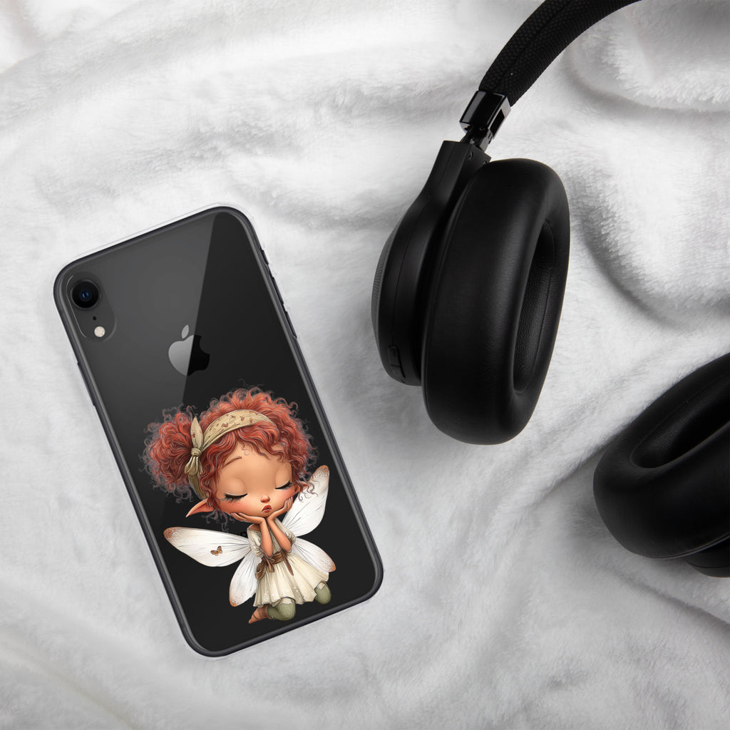 Rusty Fairy Clear Case for iPhone XR