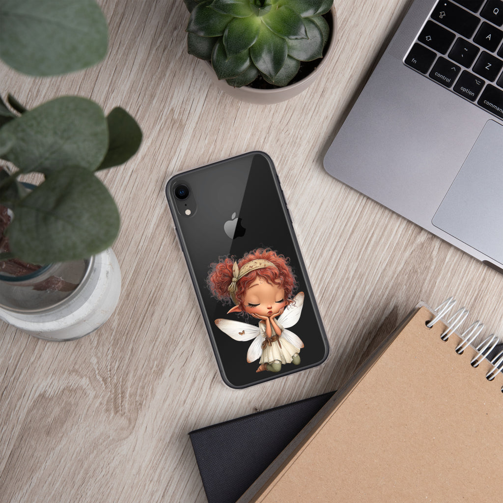 Rusty Fairy Clear Case for iPhone XR