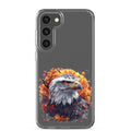 Autumn Eagle Clear Case for Samsung Galaxy S23 Plus – Artistic Wildlife Protective Cover